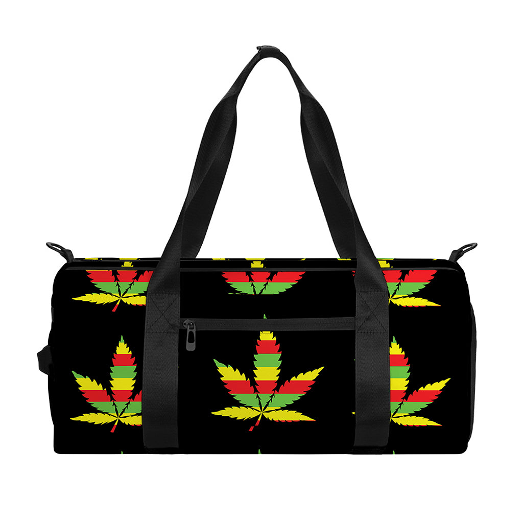 Rasta Flag Pattern Print Gym Bag