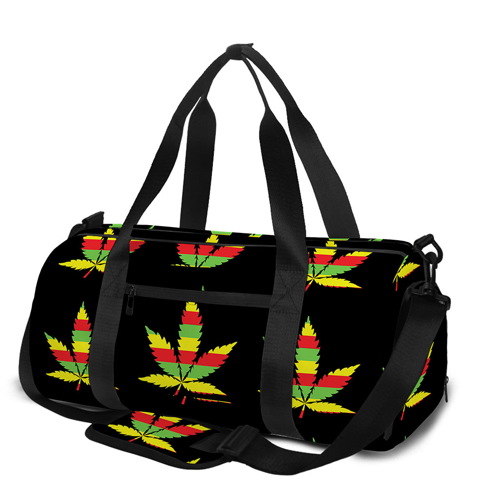 Rasta Flag Pattern Print Gym Bag