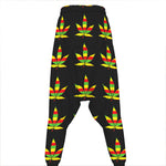 Rasta Flag Pattern Print Hammer Pants