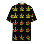 Rasta Flag Pattern Print Hawaiian Shirt