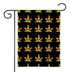 Rasta Flag Pattern Print House Flag