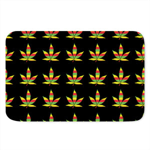 Rasta Flag Pattern Print Indoor Door Mat