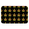 Rasta Flag Pattern Print Indoor Door Mat