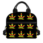 Rasta Flag Pattern Print Insulated Lunch Bag