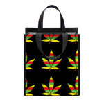 Rasta Flag Pattern Print Insulated Lunch Tote
