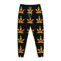 Rasta Flag Pattern Print Jogger Pants
