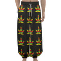 Rasta Flag Pattern Print Lantern Pants