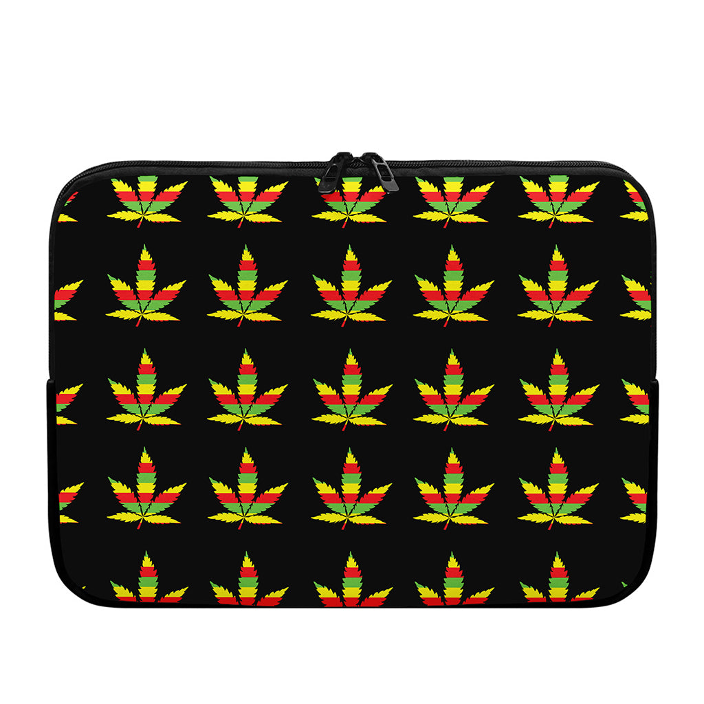 Rasta Flag Pattern Print Laptop Sleeve