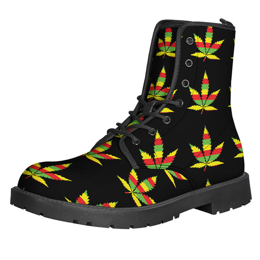 Rasta Flag Pattern Print Backpack