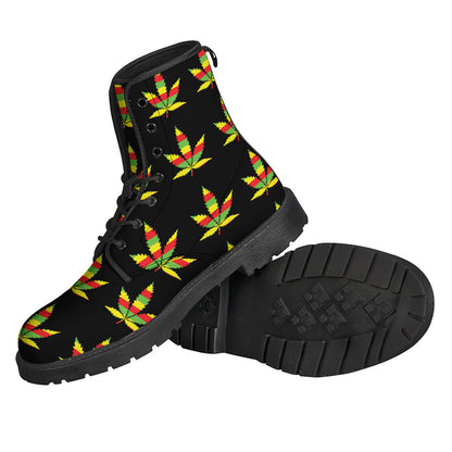 Rasta Flag Pattern Print Backpack