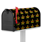 Rasta Flag Pattern Print Mailbox Cover