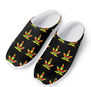 Rasta Flag Pattern Print Mesh Casual Shoes