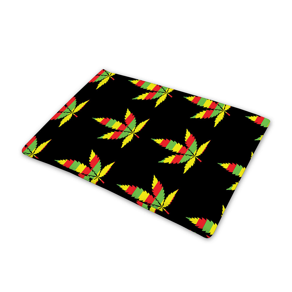 Rasta Flag Pattern Print Pet Cooling Mat Cover