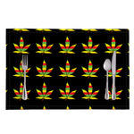Rasta Flag Pattern Print Placemat