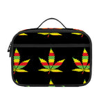 Rasta Flag Pattern Print Portable Lunch Bag