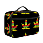 Rasta Flag Pattern Print Portable Lunch Bag