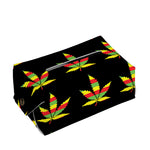 Rasta Flag Pattern Print Rectangle Tissue Box Cover