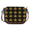 Rasta Flag Pattern Print Saddle Bag