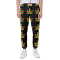 Rasta Flag Pattern Print Joggers
