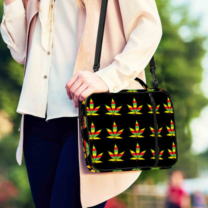 Rasta Flag Pattern Print Shoulder Strap Bible Bag