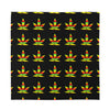 Rasta Flag Pattern Print Silk Bandana