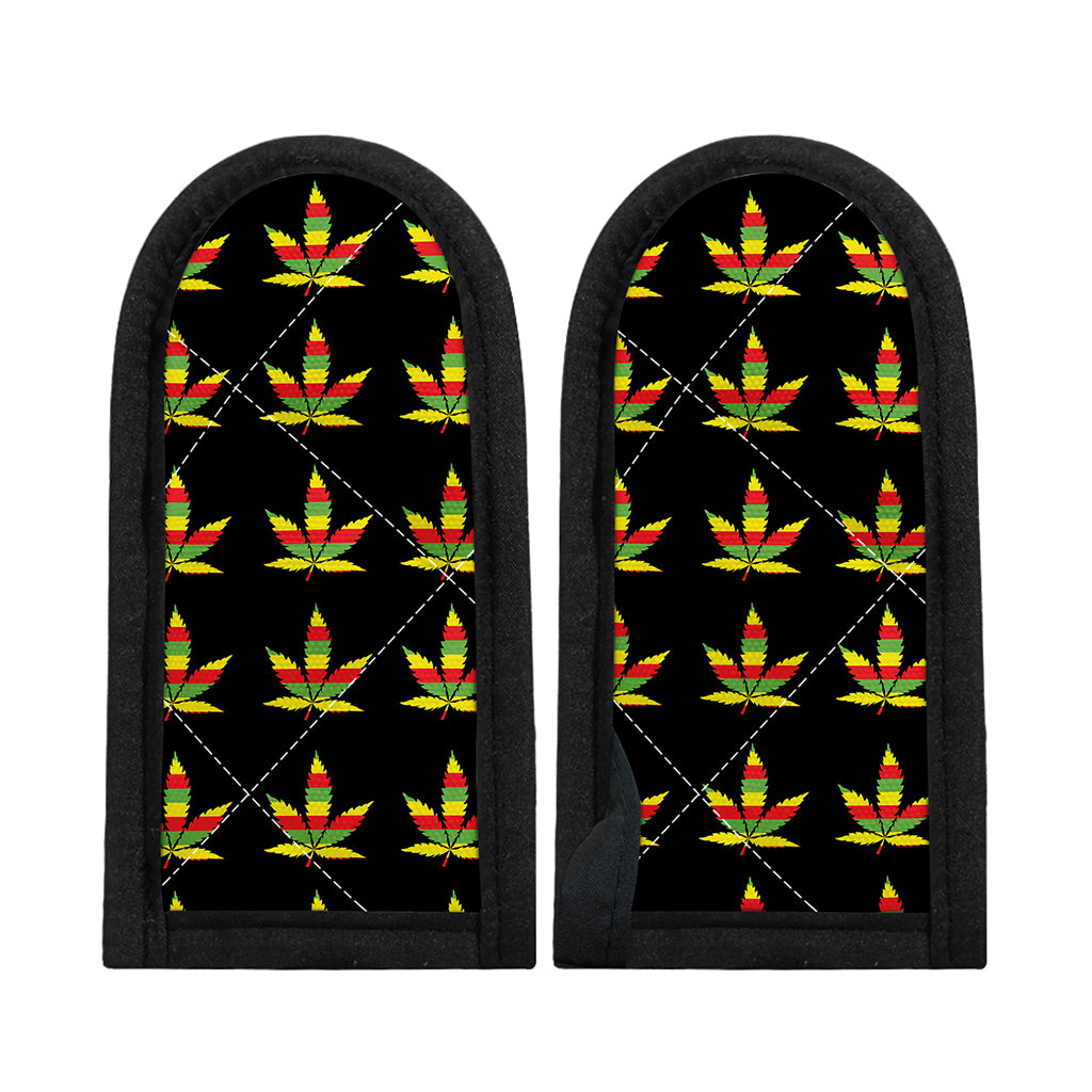 Rasta Flag Pattern Print Skillet Handle Cover