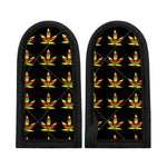 Rasta Flag Pattern Print Skillet Handle Cover