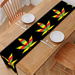 Rasta Flag Pattern Print Table Runner