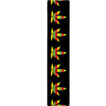 Rasta Flag Pattern Print Table Runner