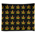 Rasta Flag Pattern Print Tapestry