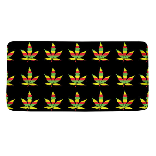 Rasta Flag Pattern Print Towel