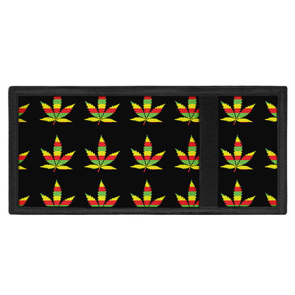Rasta Flag Pattern Print Trifold Wallet