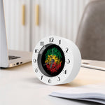 Rasta Lion Print Alarm Clock
