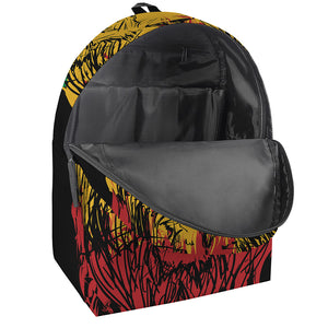 Rasta Lion Print Backpack