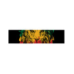 Rasta Lion Print Bed Runner
