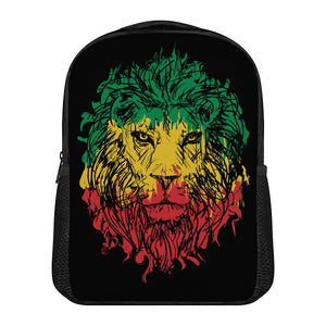 Rasta Lion Print Casual Backpack