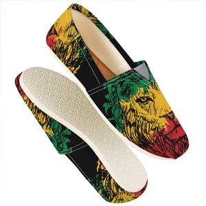 Rasta Lion Print Casual Shoes