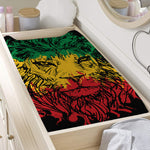 Rasta Lion Print Changing Pad Cover