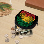 Rasta Lion Print Coin Purse