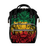 Rasta Lion Print Diaper Bag