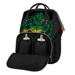 Rasta Lion Print Diaper Bag