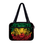 Rasta Lion Print Double Strap Bible Bag