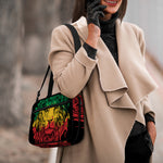 Rasta Lion Print Double Strap Bible Bag