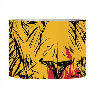 Rasta Lion Print Drum Lamp Shade