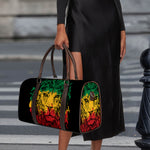 Rasta Lion Print Duffle Bag