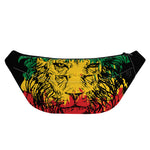 Rasta Lion Print Fanny Pack