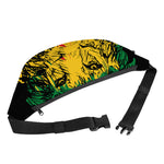 Rasta Lion Print Fanny Pack