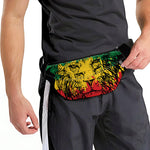 Rasta Lion Print Fanny Pack