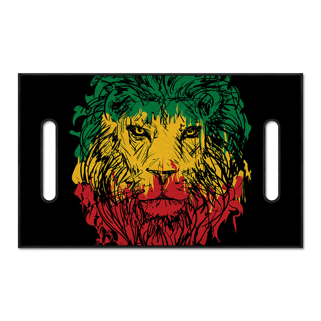 Rasta Lion Print Golf Cart Seat Cover