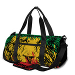Rasta Lion Print Gym Bag